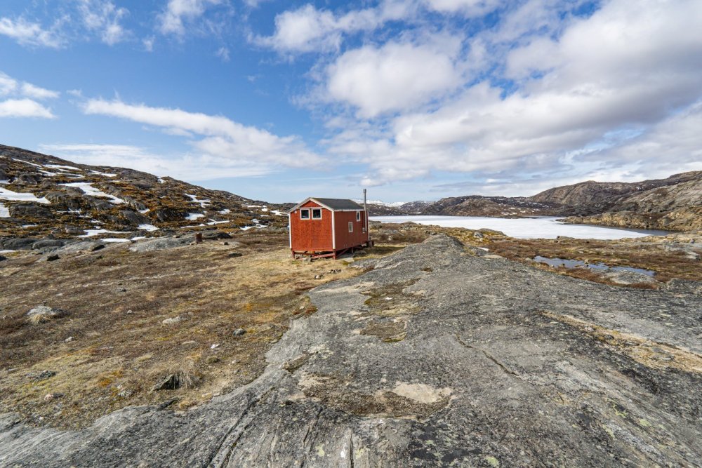 Cabana montanhosa de Ikkattooq