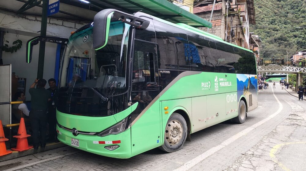 Ônibus elétrico chinês