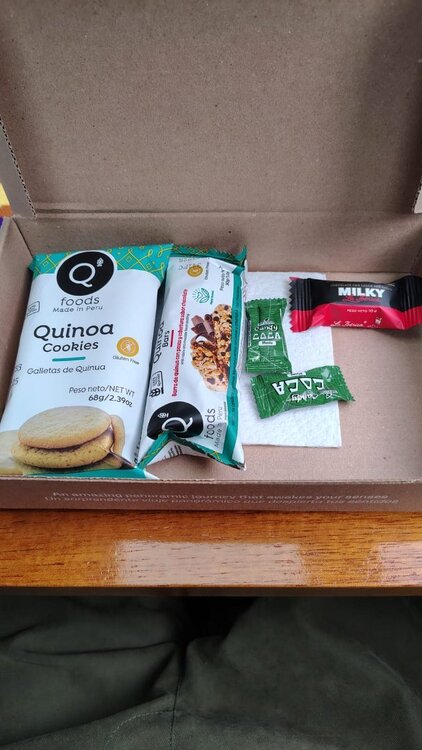 Serviço de bordo PeruRail - Vistadome